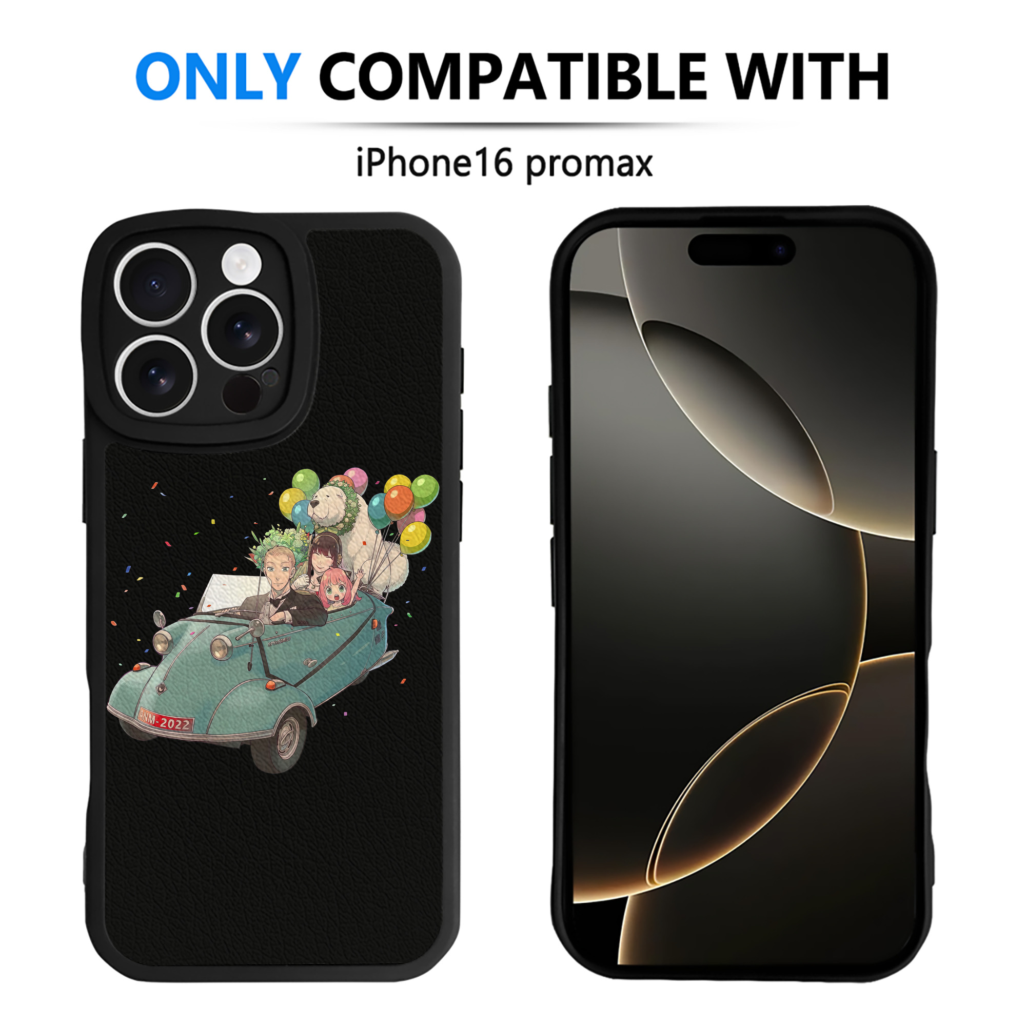 （画像用） SPY×FAMILY间谍家家酒 【iPhone 16シリーズ対応】シリコンスマホケース（レザー調） 材質：シリコン